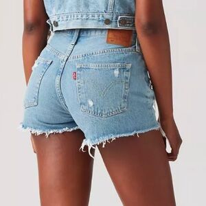 Levi's 501 ORIGINAL FIT HIGH RISE WOMEN'S SHORTS Size 30